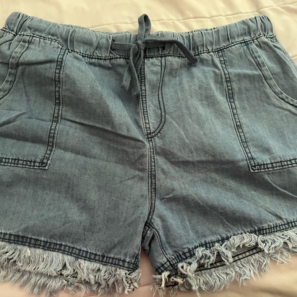 Ladies 2XL Denim Shorts New